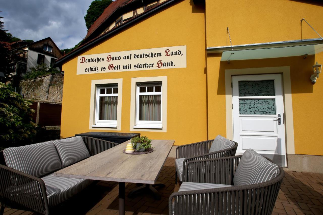 Hotel Wehlener Hof Stadt Wehlen Exterior foto