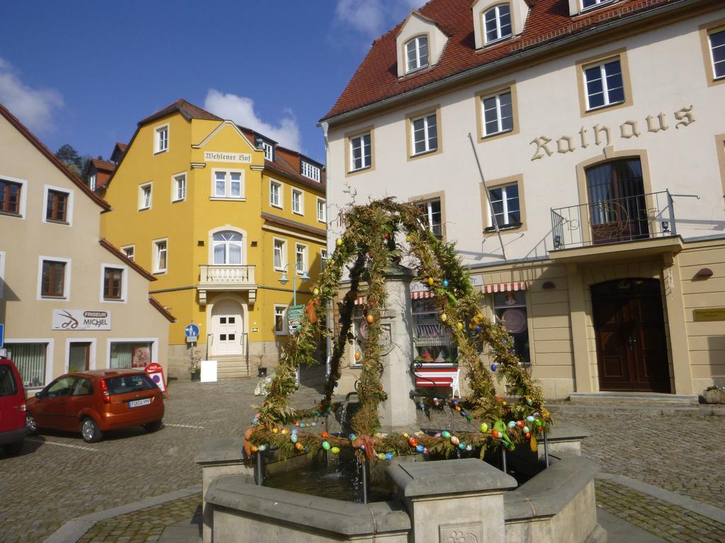 Hotel Wehlener Hof Stadt Wehlen Exterior foto