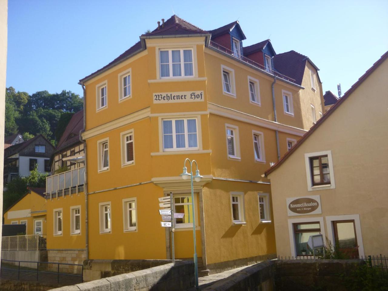 Hotel Wehlener Hof Stadt Wehlen Exterior foto